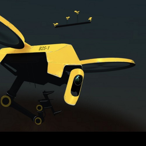 "Hives" for drones